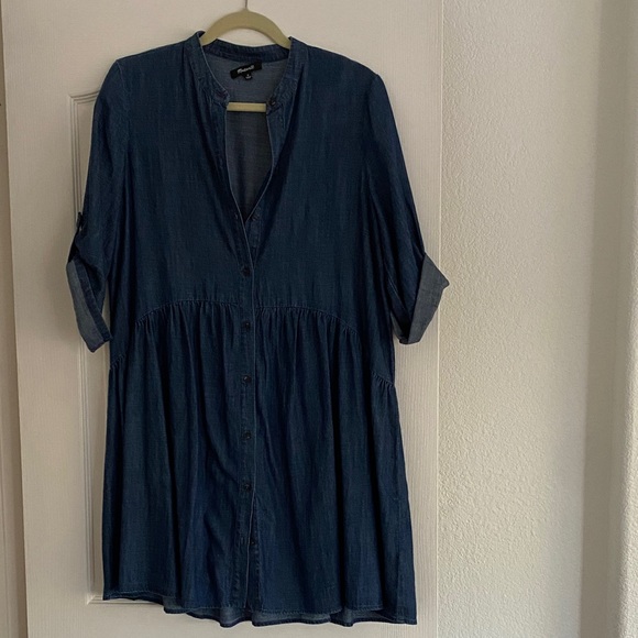Madewell Dresses & Skirts - Madewell Blue Denim Dress